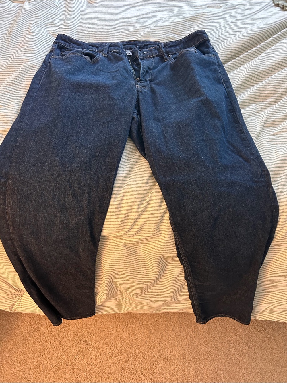 Bonobos Relaxed Fit Dark Blue Jeans